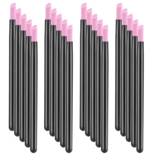 20 Pcs Stone Sanding Nail File Manicure Pedicure Tools Nail Art Pen Nail Cuticle Remover Nail Buffer Pumice Stone Nail Cuticle Pusher for Fingernail Gelnail Natural Nail
