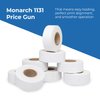 Removable Adhesives White Labels for Monarch 1131 Price Gun - 1 Sleeve, 20,000 Price Gun Labels