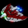 Kyglaring LED Lighting Kit for Star Wars Lego Ahsoka Tano’s T-6 Jedi Shuttle 75362 (No Model) - Light Set Compatible with Playset Based on The Ahsoka TV Series - Without Building Set(Classic Version)