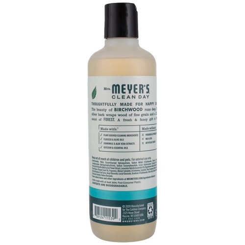 Mrs. Meyer's Body Wash, Birch Wood, 16 OZ