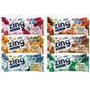 Zing Vegan Protein Bars Variety Pack - Top 6 Flavors, Gluten Free Nutrition Bars, High Protein & Fiber, Soy Free, Dairy Free Plant Based Protein, Kosher, Low Sugar, No Sugar Alcohols - 12 count