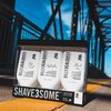 Billy Jealous Shave3some Travel-Size Trio Shaving Kit for Men with Heating Pre-Shave, Super Slick Shave Cream and Cooling After-Shave, Citrus Scent, 3 Fl Oz Each