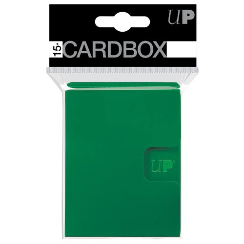 Ultra PRO - Card Protector PRO 15+ Card Box 3ct (Green) - Protect Your Valuable Sports Cards, Gaming Cards, and Collectible Trading Cards, Fits Inside Ultra PRO Deck Box for Extra Protection