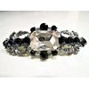 Small blue crystal hair barrette clip bridal clip bridal barrette hair clip
