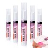 GLAMERMAID Press on Nails Glue for Nail Tip, Acrylic Nails and Press On Nails 5PCS Nail Glue with Brush Glue For Press On Nails Long Lasting Nail Glue For Acrylic Nails Fake Nails Tips Nail Glue Gel