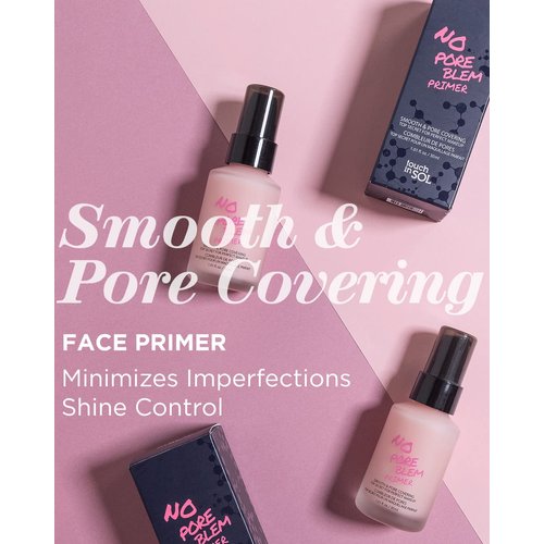 TOUCH IN SOL No Pore Blem Primer, 1.01 fl.oz(30ml) - Face Makeup Primer, Big Pores Perfect Cover, Skin Flawless and Glowing, Instantly Smoothes Lines, Long Lasting Makeup's Staying