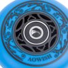 AOWISH Ripstik Wheels 76mm Ripstick Wheels 90a Ripsurf Replacement Wheels w/Bearings ABEC-9 for Rip Stiks DLX Caster Board, Rip Sticks Skateboard, Inline Skates, Roller Blades, etc (2-Pack) (Blue)