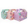 MintieJamie Handle Cardboard Treat Boxes 6.25 X 3.5 X 3.5 Inches, Pack of 12pcs Pastel Color Cute Birthday Boxes, Party Favor Gifting Gable Boxes
