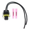 MOTOALL 366-9748 2501107C1 2 wire Fuel Injector Connector Pigtail Wiring Loom 645-1001 for Caterpillar C7 C9 Excavator IPR Valve 7.3 6.0 VGT 6.0 6.7 for Diesel Trucks Plug Wire Harness Crimp Splices
