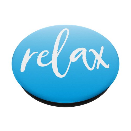 Awayk Relax Pop Phone Grip for Smartphones & Tablets PopSockets Grip and Stand for Phones and Tablets