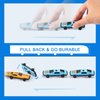 100 Pieces Cars Toy Bulk Car Party Favors Pull Back Cars Mini Cars Fun Car Pack Small Plastic Cars for Kids Birthday Party Cake Toppers Supplies (Classic Style)