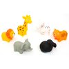 R & S LIMITED Boley: Bath Toy Bucket: Animals - 12pc Playset - Cartoon Animal-Themed Water Toys, Convenient Storage Bucket, Mold-Free Construction, Kids Ages 3+