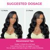 Lashey Tape in Hair Extensions Human Hair 20pcs 50g/pack Body Wave Hair Extensions Tape in Hair Extensions 14 Inch Natural Black Invisible Hair Extensions for Women