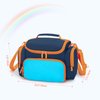 GRAOSO Carrying Case Compatible with Toniebox, Portable Bag for Audio Player Starter Set, Storage Travel Case for Charging Station Headphone, with Shoulder Strap and Handle, Blue(Case Only)