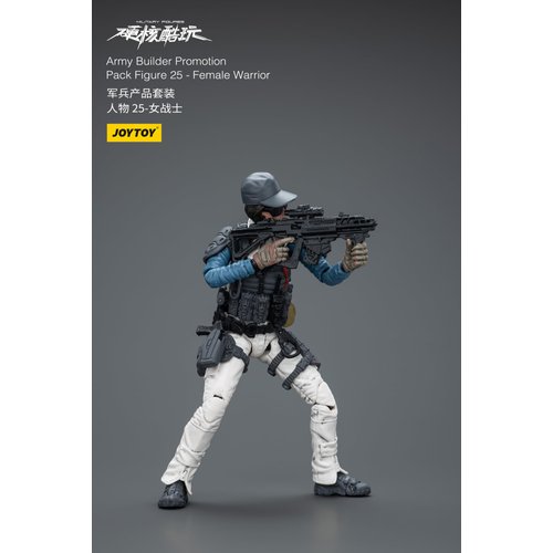 JoyToy Army Builder Promotion Pack Figure 25: Female Warrior 1:18 Scale Action Figure
