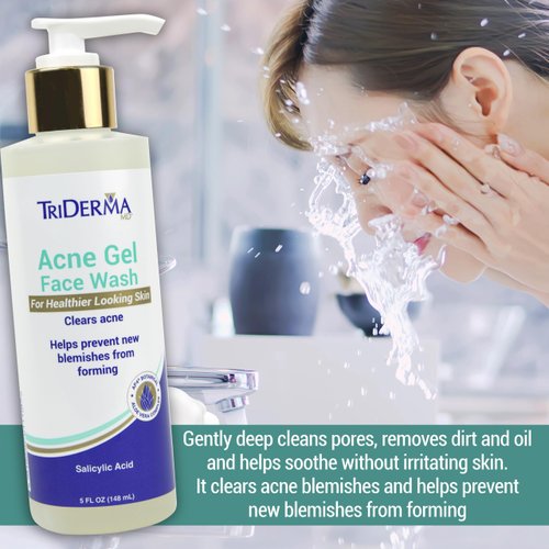 TriDerma Acne Gel Face Wash