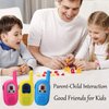 3 Pack Kid Walkie Talkies, 2 Miles Transmission Rechargeable Walkie Talkies for Kids with Lanyards for Outdoor Adventure, Best Gift for Boys and Girls(Not Include Rechargeable Batteries)