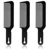 3 Pack Hair Cutting Combs Barber Combs Blending Comb Fine Tooth Styling Comb Heat Resistant Flat Top Comb for Home Salon Barber (Black)