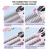 BlueSmurfs Individual Fairy Eyelashes Extensions Fluffy DIY Cute Eye Cluster Eyelashes Natural Faux Mink False Eye Lashes Multipack of 170 Mini Individuals Fairy Lash Clusters (Include Bottom Lashes)
