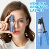 Lash Serum, Rapid Eyelash Growth Serum, Eyelash Serum for Eyelash Growth Thickness, Stronger, Healthier Lashes & Brows, Longer, Fuller, and Thicker Lashes, Vegan & Cruelty-Free (Light Blue 4ML)