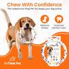 ReThink Pet Indestructo Ring Rubber Dog Toys, Abrasive Resistant Tough Dog Toys, Recyclable Indestructible Dog Toy, Durable & Elastic Rubber Chew Toys for Boredom
