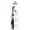 Oral-B Clic Toothbrush, Matte Black, with 1 Bonus Replacement Brush Head and Magnetic Toothbrush Holder