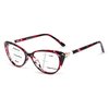 MARE AZZURO Progressive multifocal Blue Light Blocking Reading Glasses For Women Cateye (R-Red, 200)