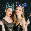 Aniwon LED Headband, 12PCS Light Up Headband Cute Cat Ear Rabbit Ear Unicorn Headband Luminous Led Hair Accessories for Women Girls Kids Christmas Halloween Party Supplies