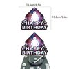 DJ Party Supplies DJ Birthday Party Decorations Includes Happy Birthday Banner Cake Topper Cupcake Toppers Balloons for Rock DJ Theme Birthday Party Music Party