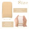 Z-CHARMMY Non Slip Wig Cap for Lace Front Wig, 36 Pieces HD Stocking Caps for Wigs, Invisible Bald Wig Caps for Woman, Sheer Hair Caps for Wig, Transparent Wig Cap, Beige