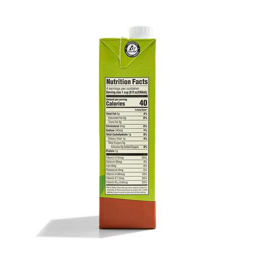 365 by Whole Foods Market, Organic Chocolate Unsweetened Almond Milk, 32 Fl Oz