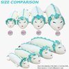 Hofun4U Dragon Plush Pillow, 34 Inch Dragon Stuffed Animals, Christmas Birthday Gift for Adults Kids Girls Boys