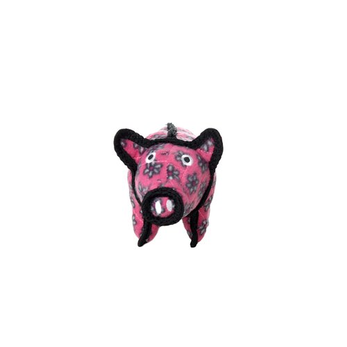 TUFFY -World's Tuffest Soft Dog Toy- Zoo Jr Bear & Jr Pig- Combo Pack- Squeaker -Multiple Layers. Made Durable, Strong & Tough. Interactive Play(Tug, Toss & Fetch).Machine Washable & Floats.