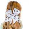 Christmas Hair Clips for Girls Xmas Santa Claus Elastic Hair Bands Christmas Hair Accessories (5 Pcs Christmas B)