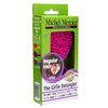 Michel Mercier The Girlie Detangle Brush - Painless Detangling Brush - Easy Grip Hair Brush Design - Thick and Curly Hair - Pink-Purple - 1 pc