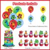 Number Birthday Party Decorations, Cartoon Number Advanture Theme Party Supplies with Banner, Cake Topper, Cupcake Toppers, Balloons for Boys Girls Birthday Baby Shower Party Favors