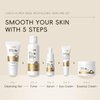 Korean Snail Essence Skin Care Kit,Skincare Gifts for Women,Include Gentle Cleanser,Toner,Eye Cream,Serum,Cream,Long-Lasting Moisturizing & Nourishing,Minimizes the Look of Wrinkles