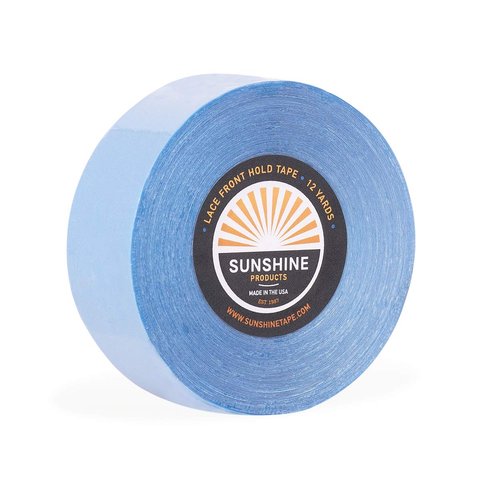 Lace Front Hold Wig Adhesive Tape Roll, Hair Replacement Toupee Tape (1" x 12 yds)