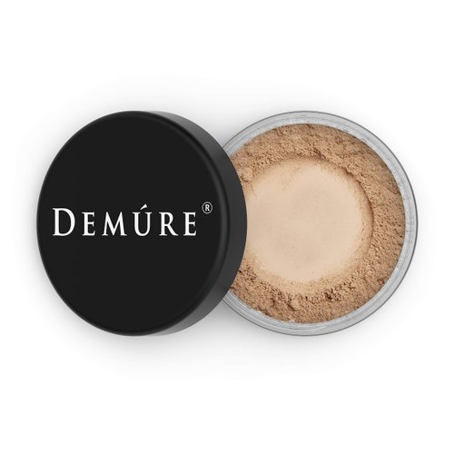 Demure Mineral Make Up, Medium Dark Mineral Foundation Makeup, Concealer Makeup, Natural Makeup Made with Pure Crushed Minerals, Loose Face Powder. Demure Mineral Makeup