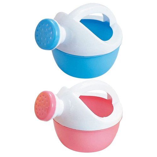 2pcs Watering Cans Mini Watering Pot Toys Plastic Watering Can Summer Bathing Toys Bath Toys Watering Can Beach Watering Can Toys, Random Color