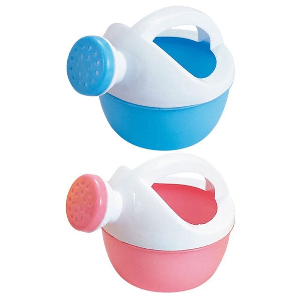 2pcs Watering Cans Mini Watering Pot Toys Plastic Watering Can Summer Bathing Toys Bath Toys Watering Can Beach Watering Can Toys, Random Color