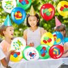 Harrycle 60 Pieces Building Blocks Themed Birthday Party Balloons, Brick Themed Balloons Decorations Building Block Party Latex Balloons Brick Party Balloons for Kids Toddlers Birthday Party Supplies