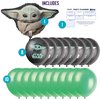 Baby Yoda Themed Happy Birthday Party Balloons Kit, Latex & Foil Balloons with The Child , 19 Balloon set, Perfect for Birthday days, garland, favors & Mandalorian Decorations or Star Wars Supplies