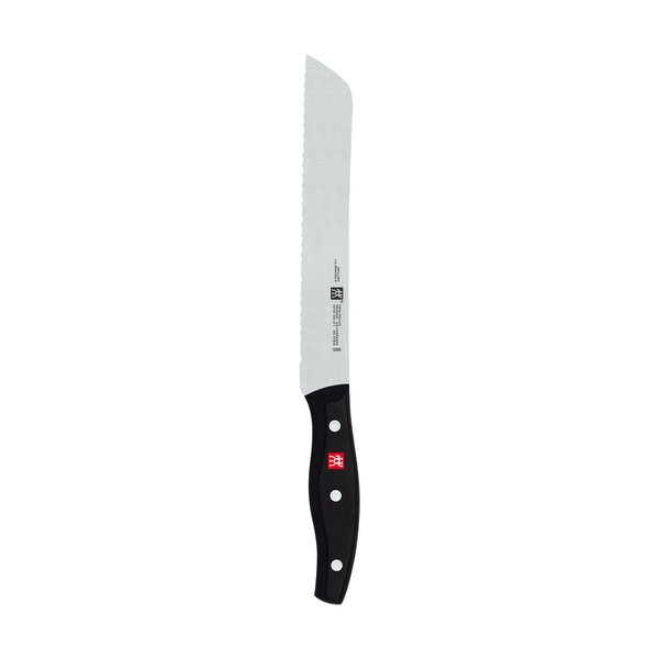 ZWILLING Twin Signature 8-inch Bread Knife, Cake Knife, Razor-Sharp, Made in Company-Owned German Factory with Special Formula Steel perfected for almost 300 Years, Dishwasher Safe,Black
