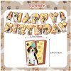 Beagle Theme Party Supplies Beagle Birthday Party Decorations Includes Beagle Happy Birthday Banner Cake Cupcake Toppers Hanging Swirls Balloons for Beagle Dog Birthday Party