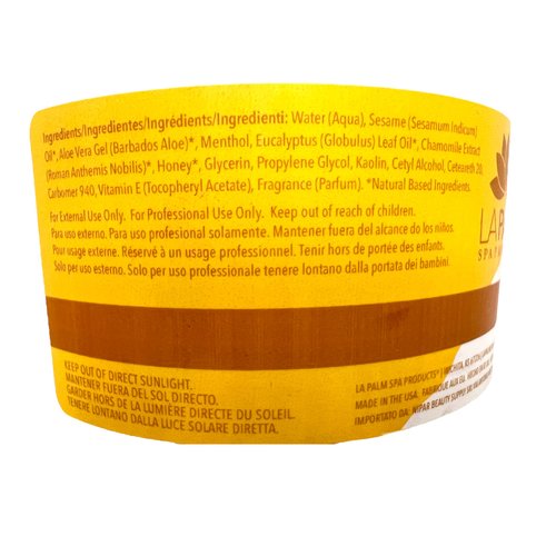 La Palm Spa Products Collagen Cream Mask - Honey Pearl 12oz