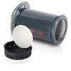 Reusable Metal Coffee Filter and Replacement Filter Cap Set Compatible with Aeropress Coffee Espresso Maker