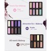 BIOAQUA 8 Color in 1 Eye Glosses Eye Shadow with Glitter Pearly Lustre 4 Color Sets Available (Purplish Pink)