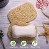 Non-Slip Soap Saver Pads - Self-Draining Soap Bar Holder for Shower, Bathroom and Travel - 4 Piece Beige Set