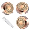 Replacement Heads for Flawless，Women Facial Hair Remover Replacement Heads for Finishing Touch Flawless, 3-pc Pack